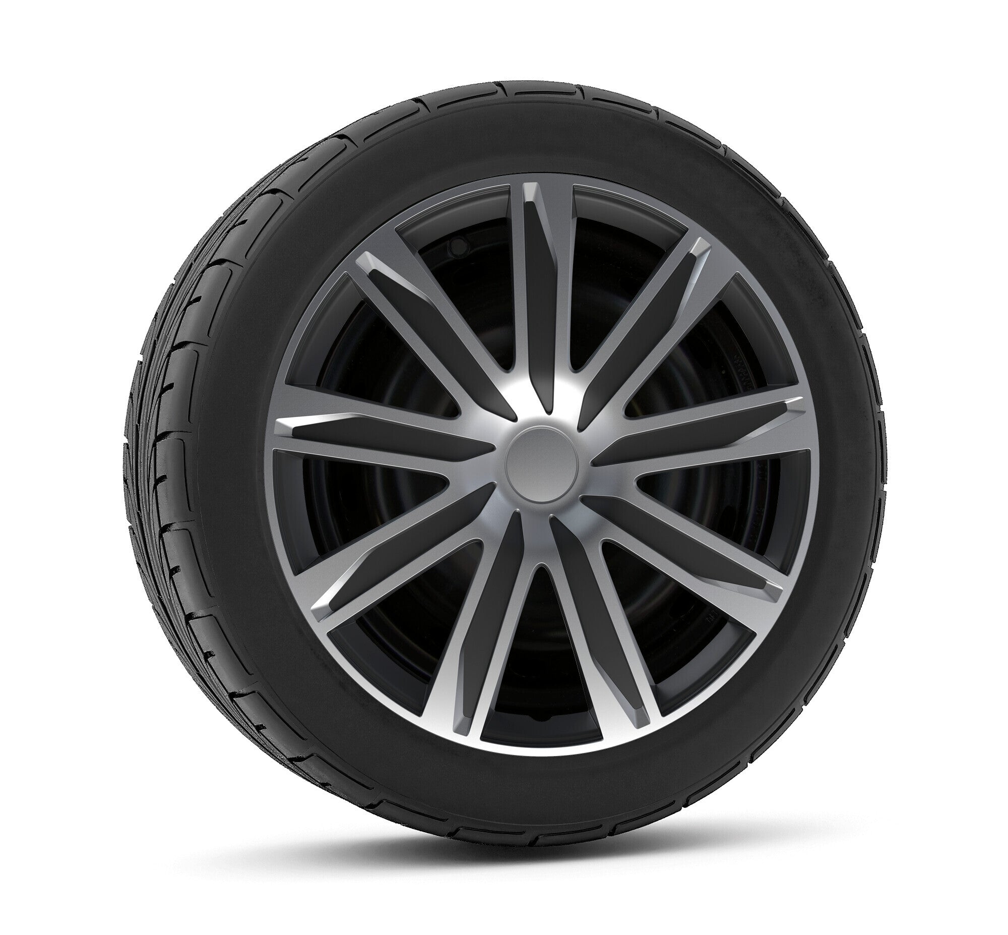Raze Silver/Black - Set 4 copricerchi - Ø 14"
