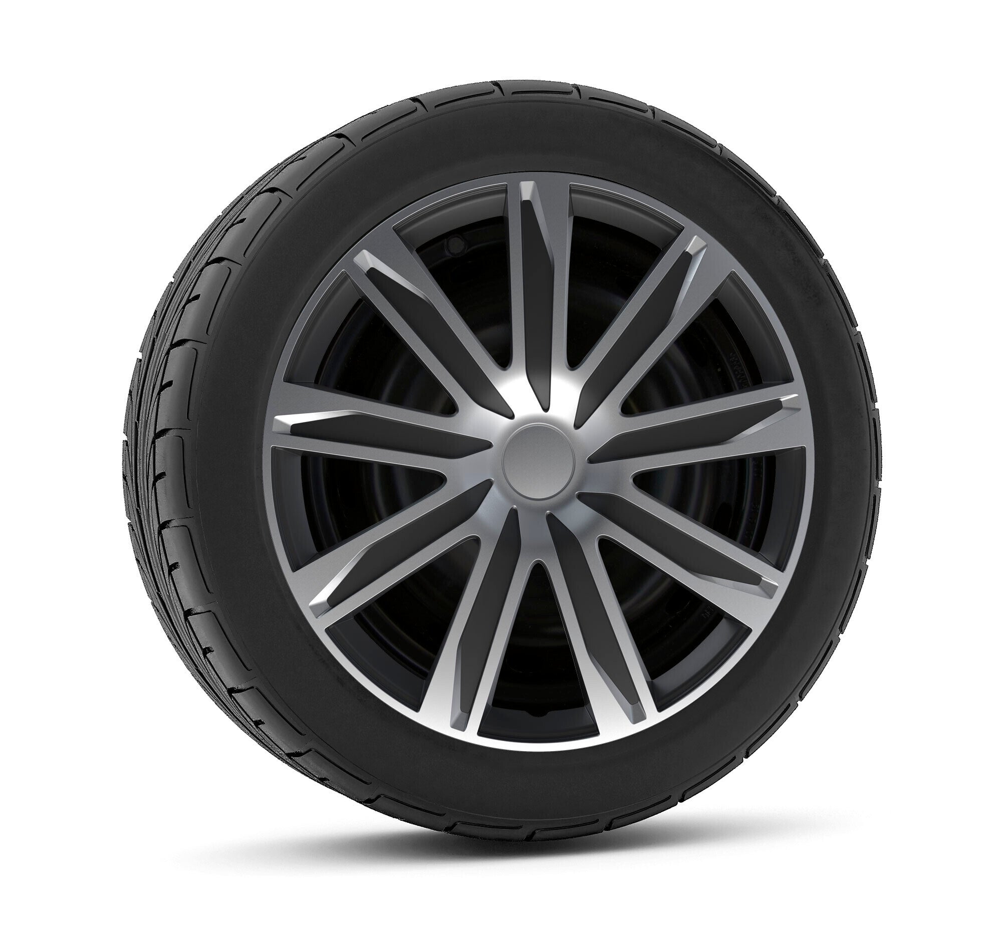 Raze Silver/Black - Set 4 copricerchi - Ø 15"