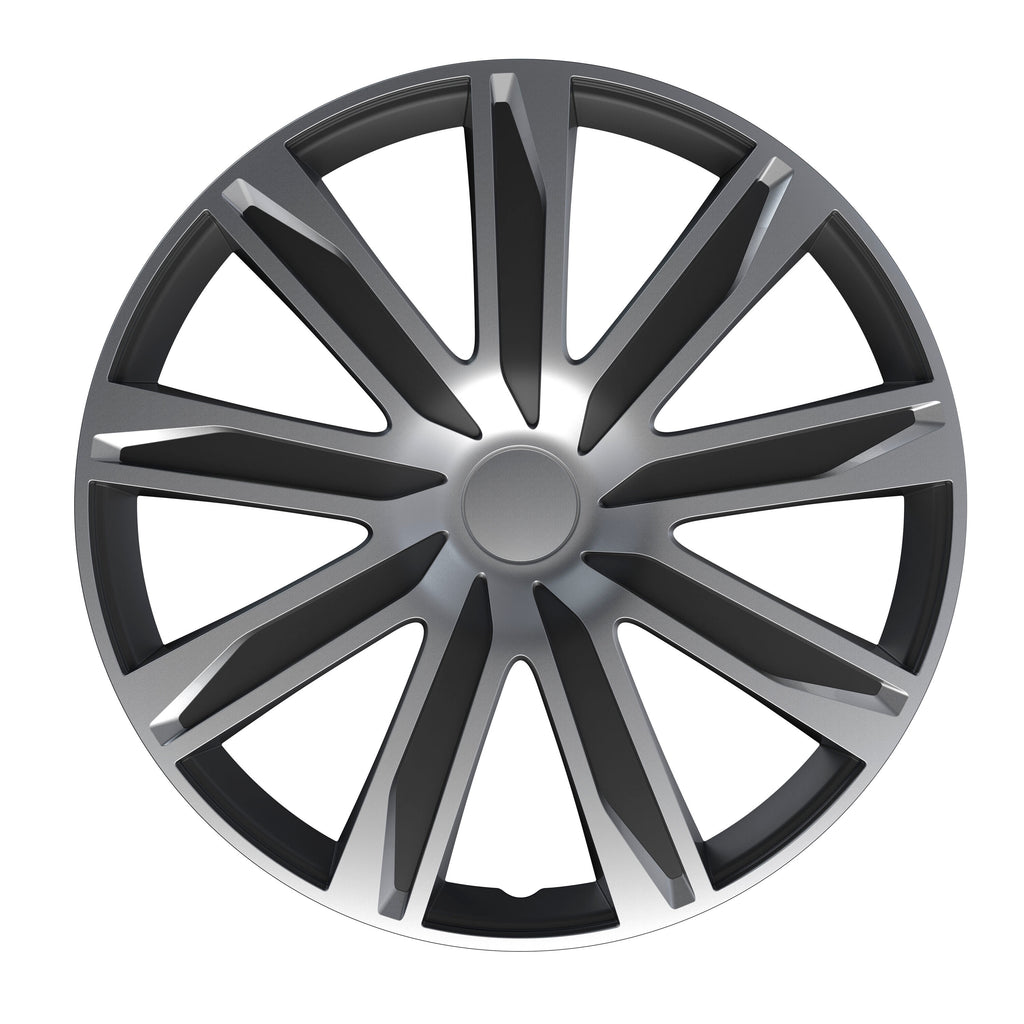 Raze Silver/Black - Set 4 copricerchi - Ø 16"