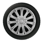 Nero - Set 4 copricerchi - Ø 13"