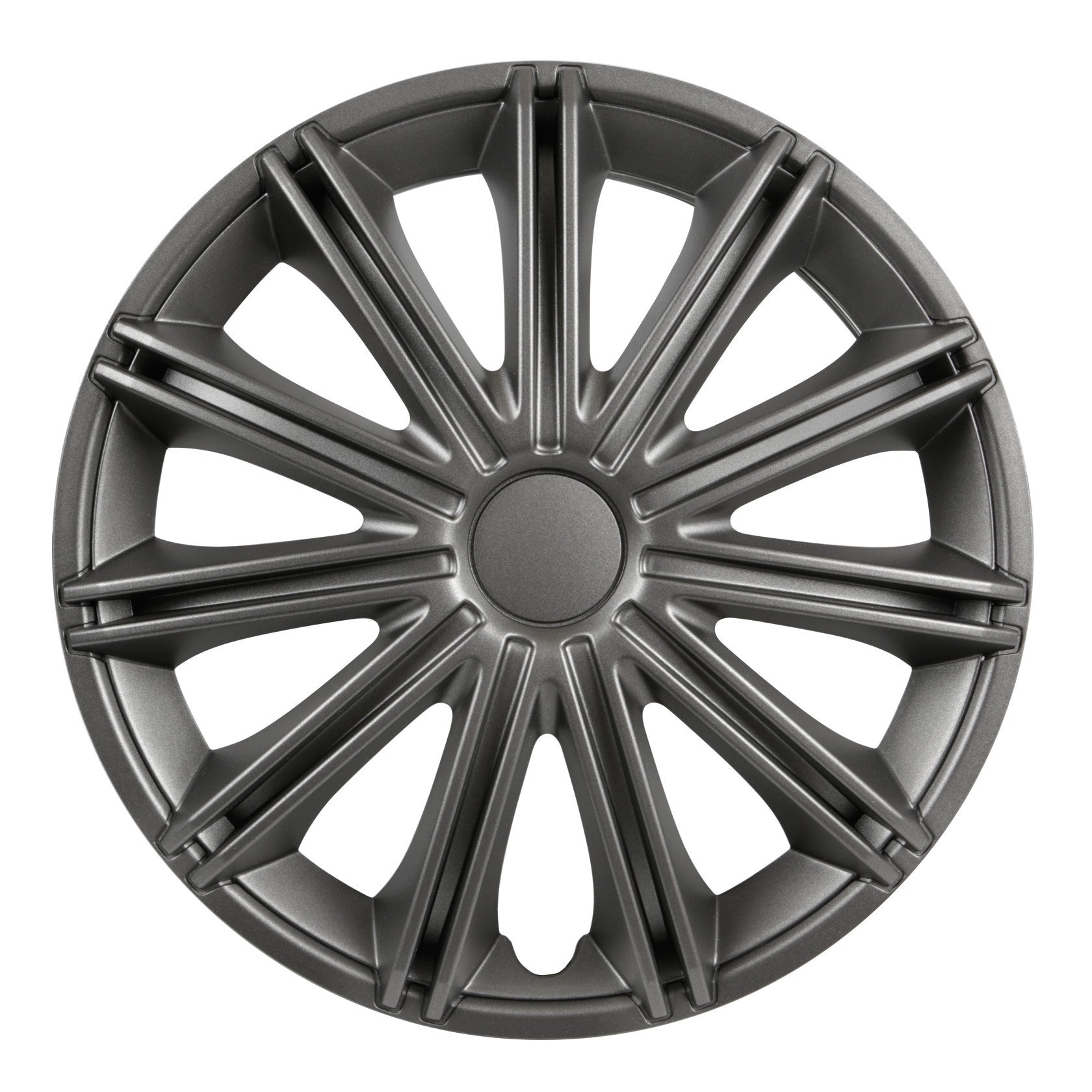 Nero Dark - Set 4 copricerchi - Ø 13"