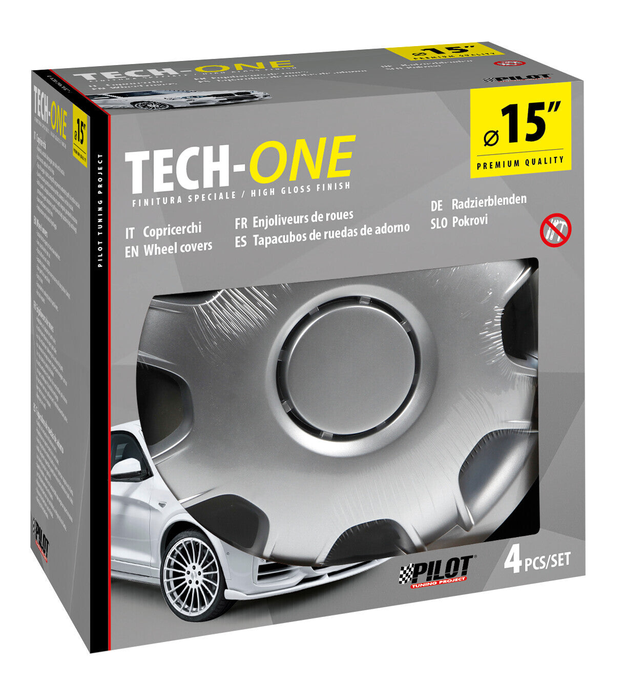 Speed Van - Set 4 copricerchi per furgoni / camper - Ø 15"