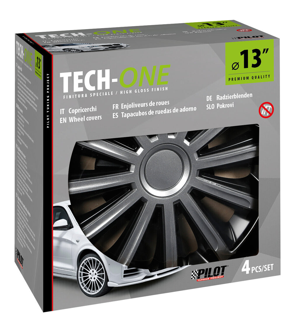 Trend Bicolour - Set 4 copricerchi - Ø 13"