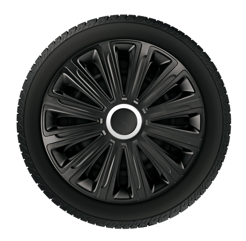 Trend Black - Set 4 copricerchi - Ø 13"