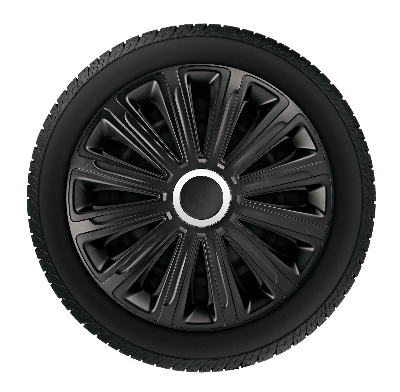 Trend Black - Set 4 copricerchi - Ø 13"