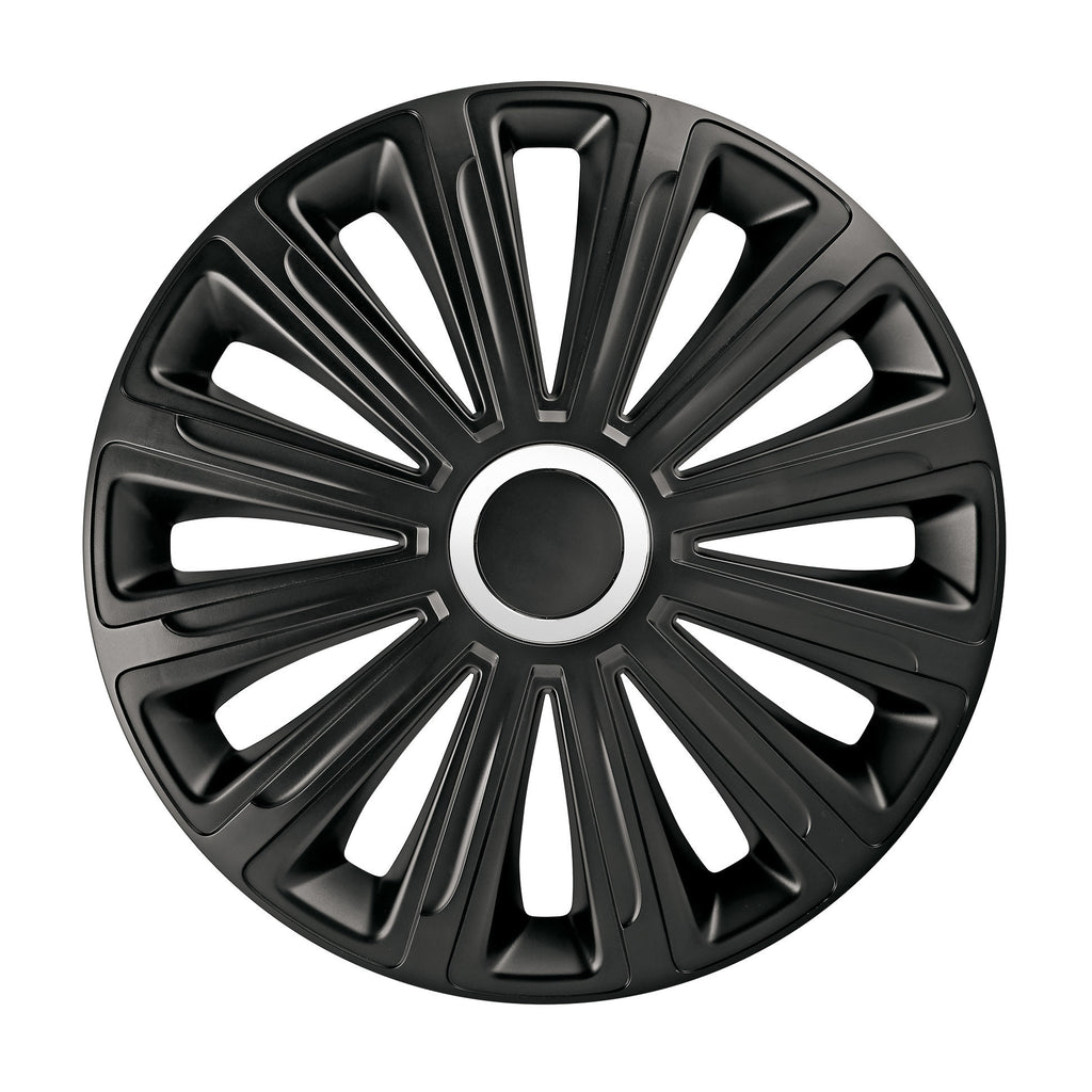 Trend Black - Set 4 copricerchi - Ø 15"