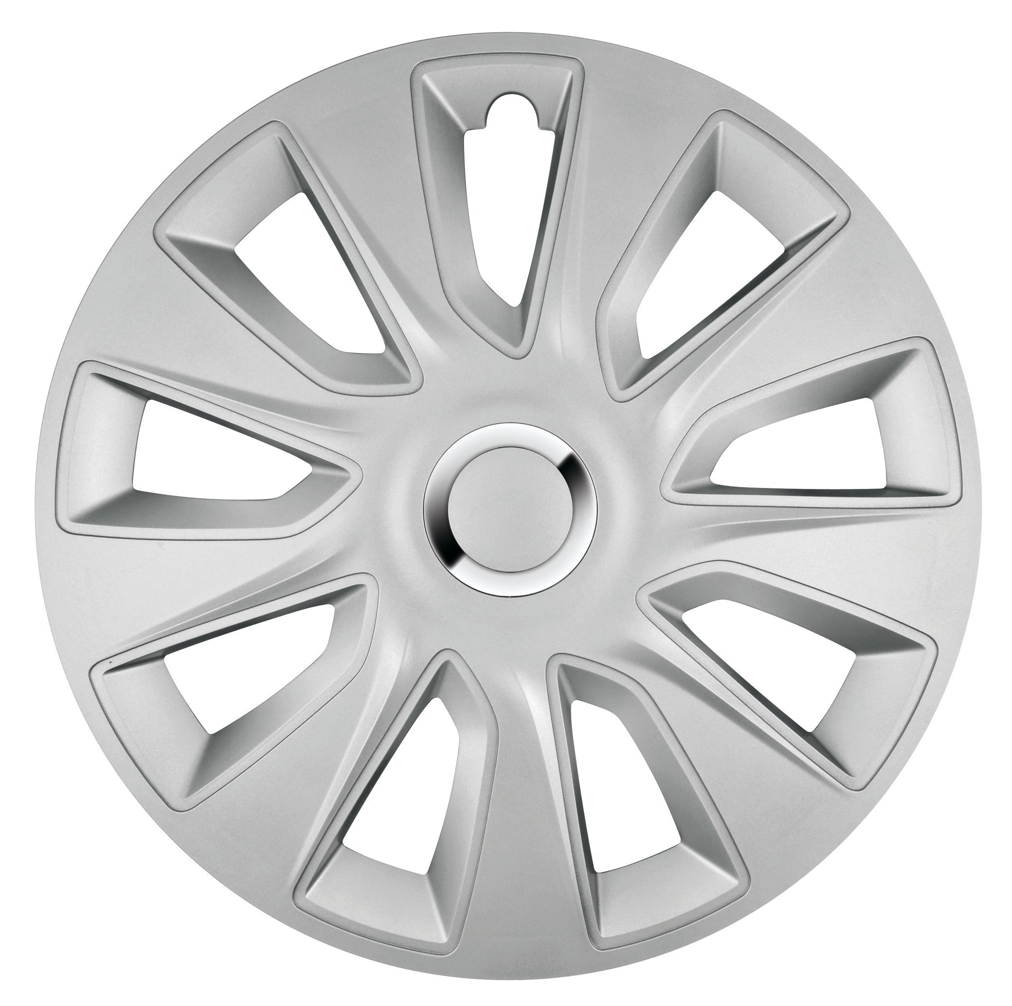 Stratos RC Silver - Set 4 copricerchi - Ø 16"