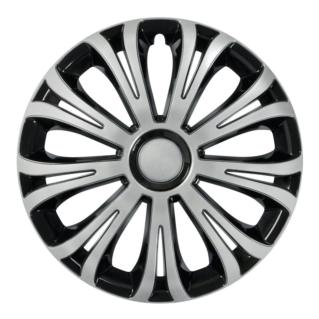 Avera Silver & Black - Set 4 copricerchi - Ø 13"