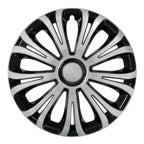 Avera Silver & Black - Set 4 copricerchi - Ø 15"