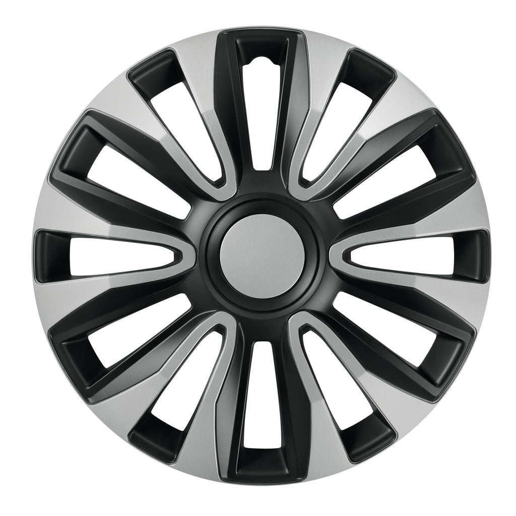 Avalone Silver & Black - Set 4 copricerchi - Ø 13"
