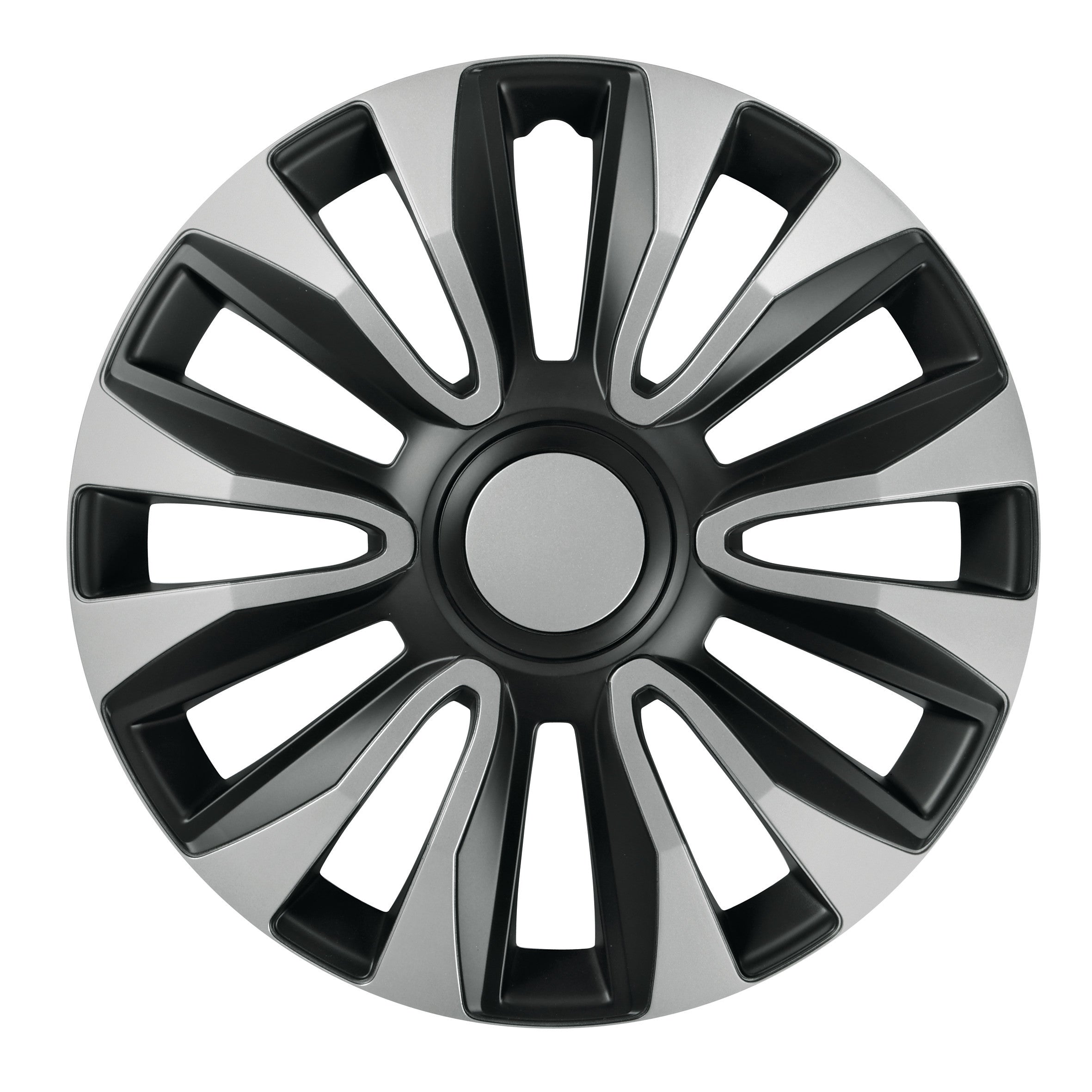 Avalone Silver & Black - Set 4 copricerchi - Ø 13"