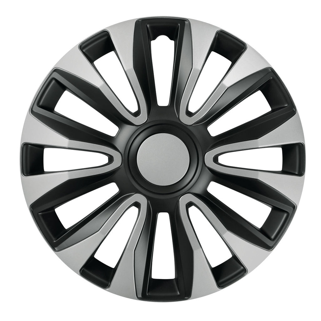 Avalone Silver & Black - Set 4 copricerchi - Ø 14"