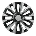 Avalone Silver & Black - Set 4 copricerchi - Ø 14"
