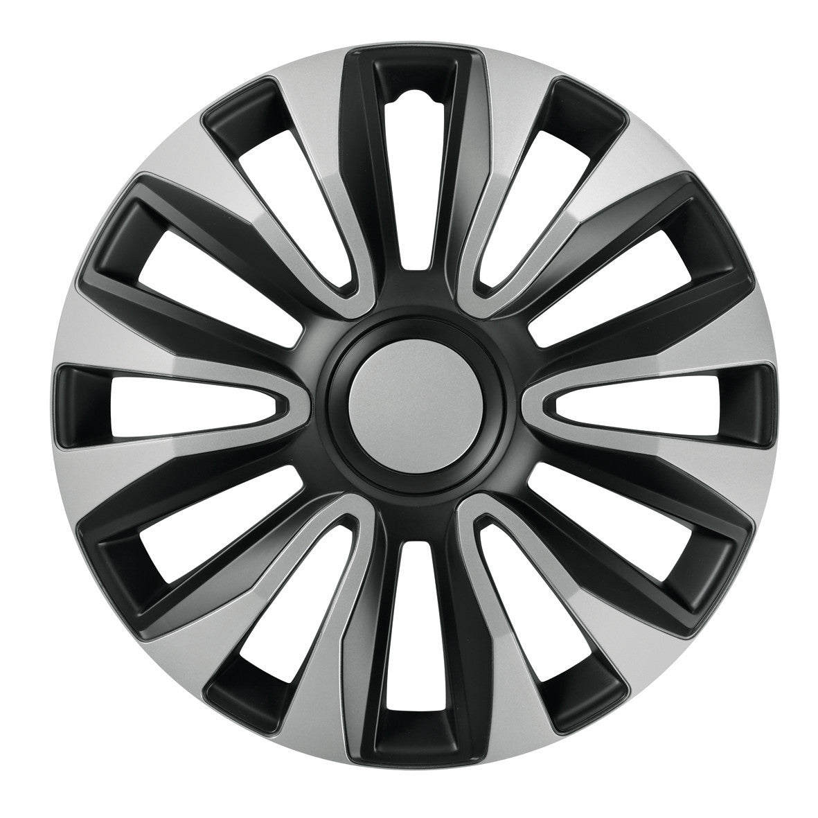 Avalone Silver & Black - Set 4 copricerchi - Ø 16"