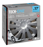 Sepang Silver - Set 4 copricerchi - Ø 17"