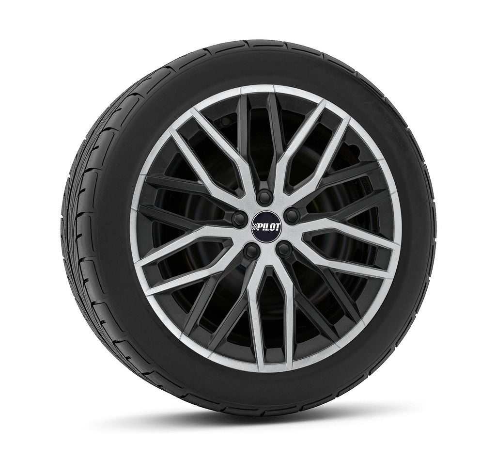Speedster - Set 4 copricerchi - 16" - Nero/Argento