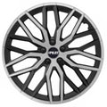 Speedster - Set 4 copricerchi - 16" - Nero/Argento