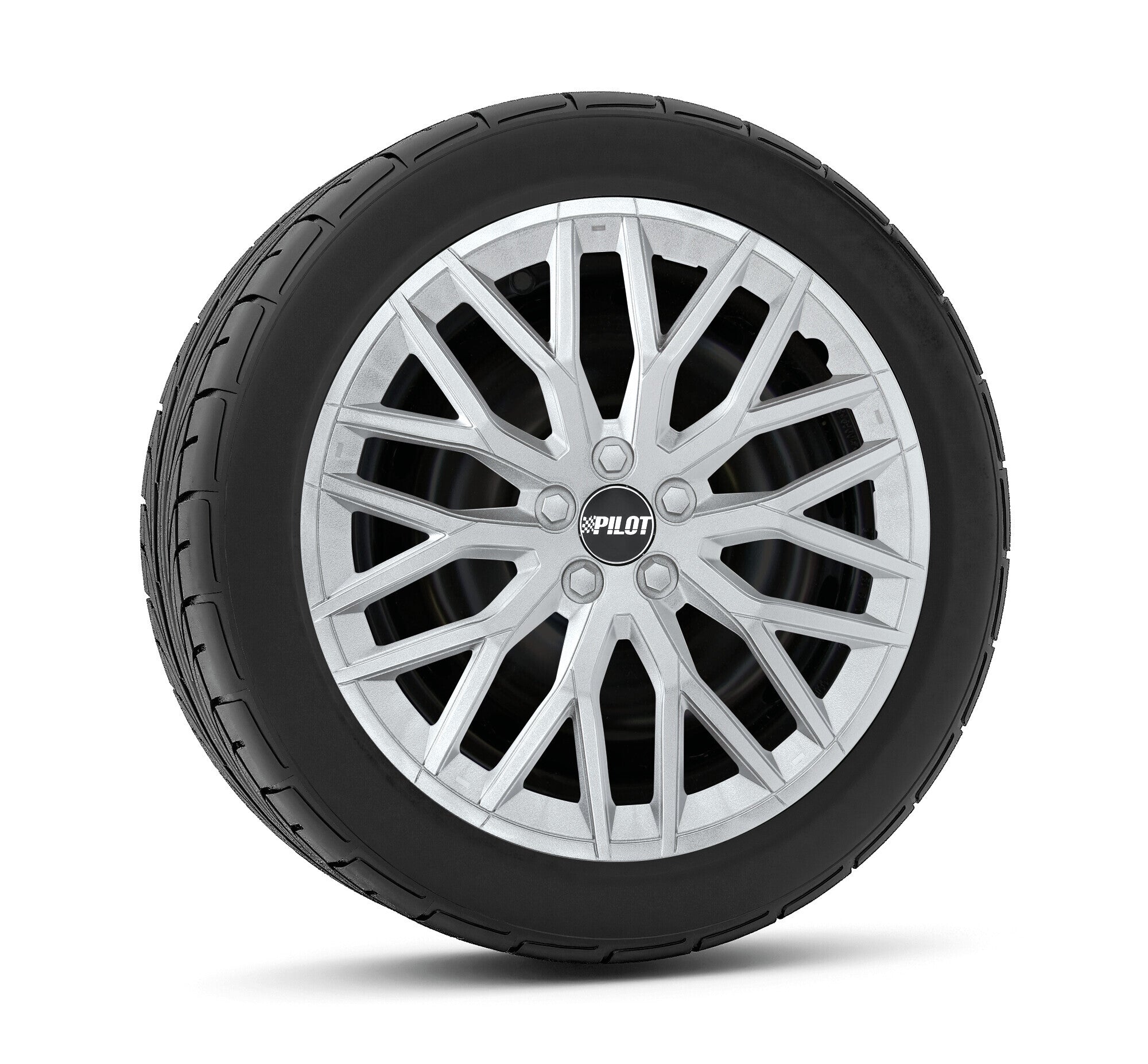 Speedster - Set 4 copricerchi - 14" - Argento