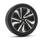 Vortexx - Set 4 copricerchi - 16" - Nero/Argento