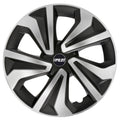 Vortexx - Set 4 copricerchi - 14" - Nero/Argento