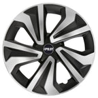 Vortexx - Set 4 copricerchi - 14" - Nero/Argento