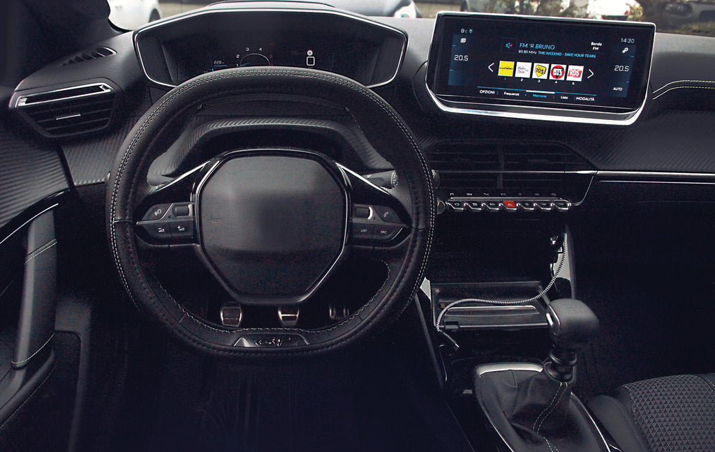Club Sport, coprivolante su misura in Skeentex - compatibile per - Peugeot 2019>