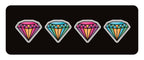 Skin-Cover, coprivolante elasticizzato in poliestere - Diamond - M - Ø 38/40 cm