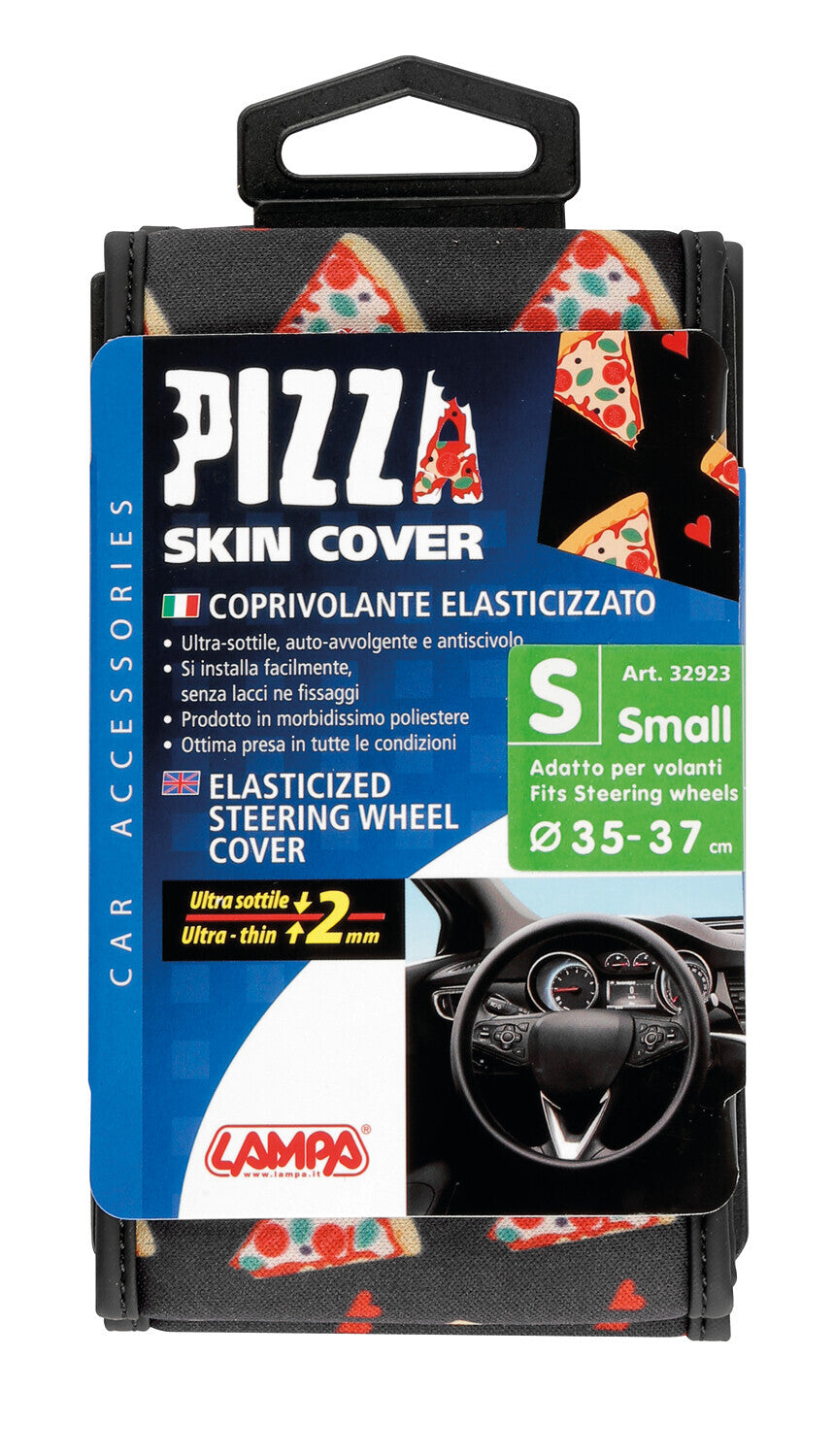 Skin-Cover, coprivolante elasticizzato in poliestere - Pizza - S - Ø 35/37 cm