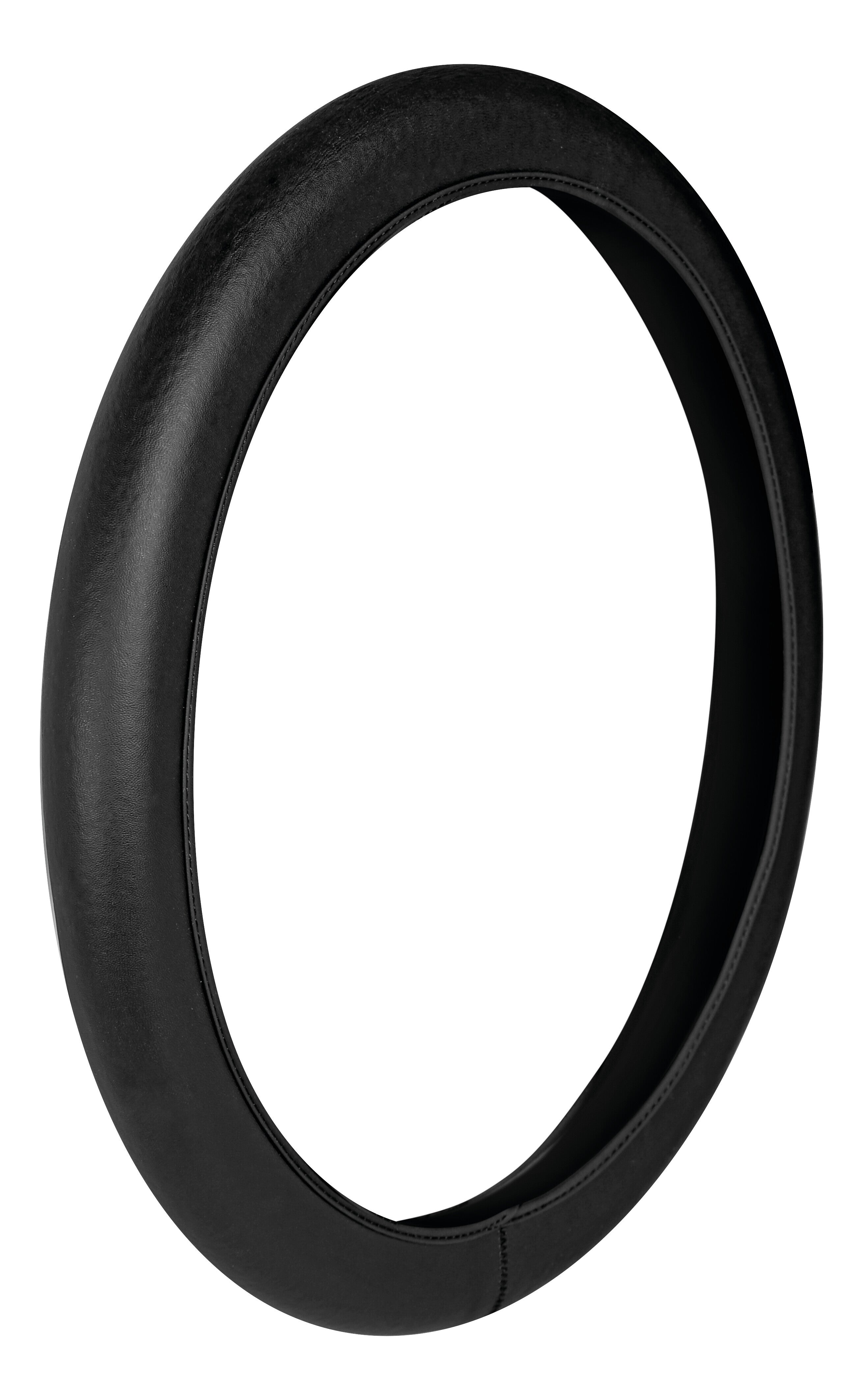 Skin-Cover, coprivolante elasticizzato in vera pelle - S - Ø 35/37 cm