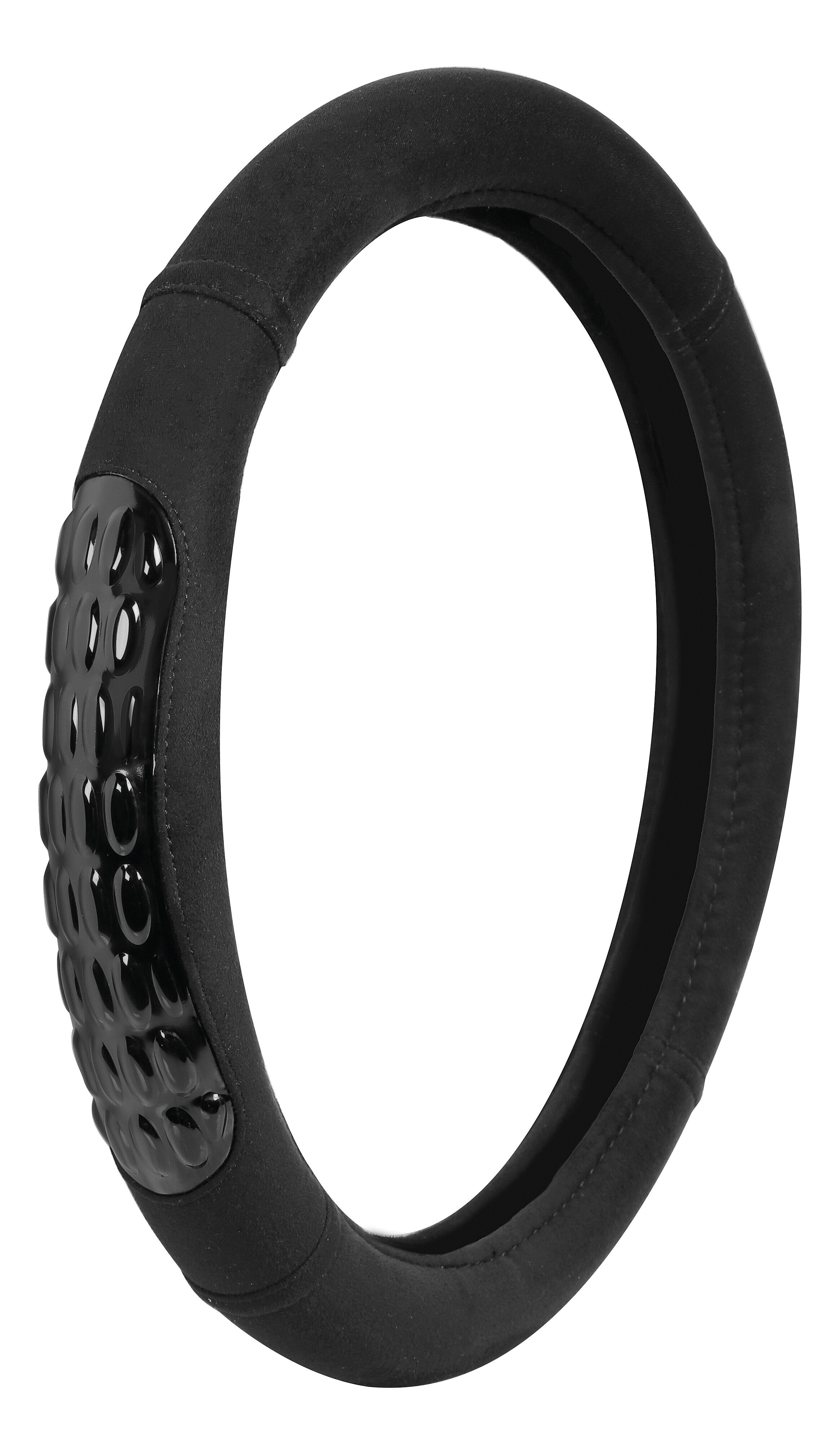 Gel Grip, coprivolante in microfibra - S - Ø 35/37 cm - Nero