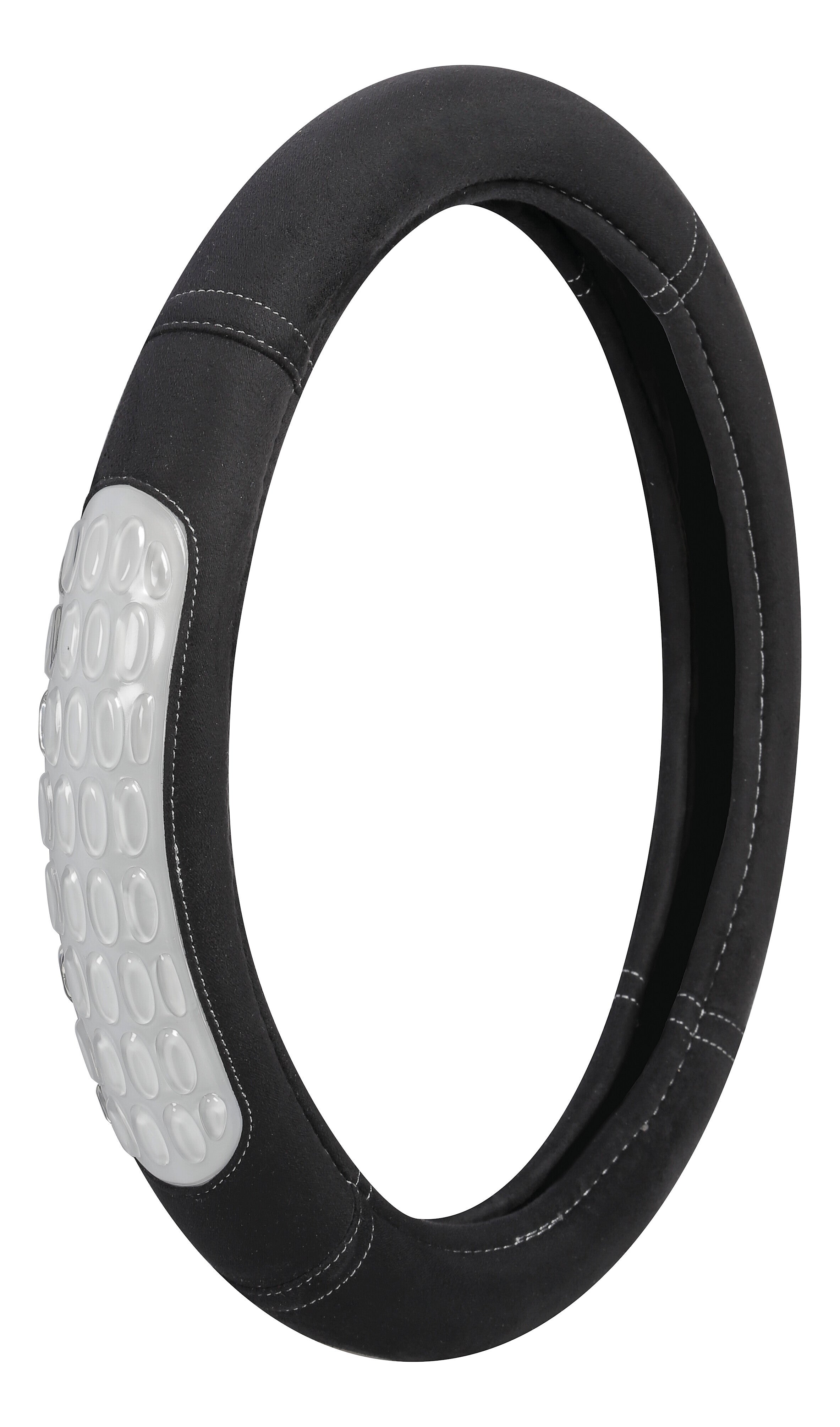 Gel Grip, coprivolante in microfibra - S - Ø 35/37 cm - Grigio