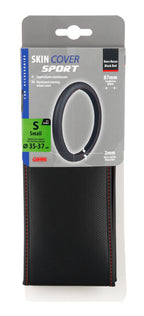 Skin-Cover, coprivolante elasticizzato in Skeentex - Nero/Rosso - S - Ø 35/37 cm