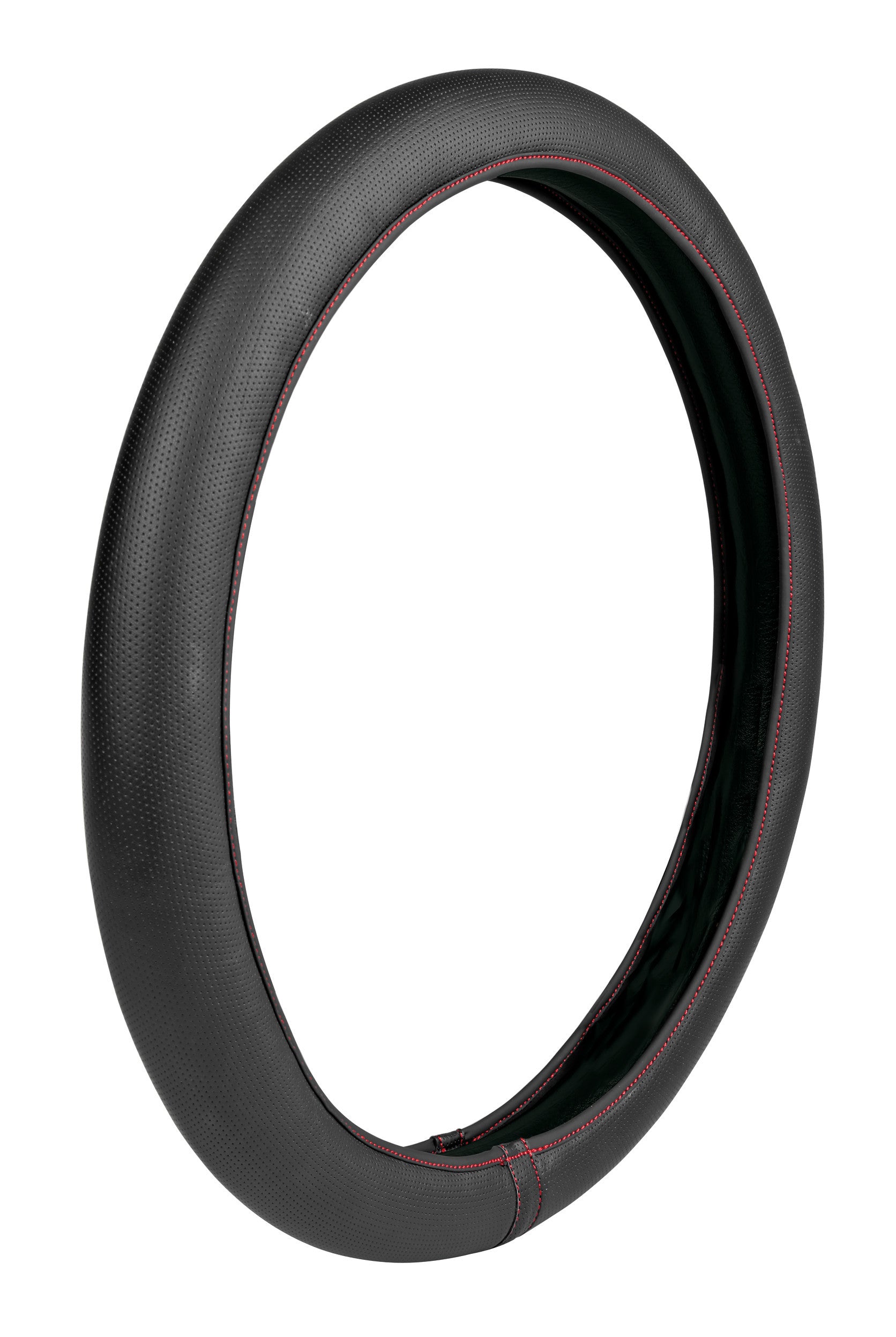 Skin-Cover, coprivolante elasticizzato in Skeentex - Nero/Rosso - S - Ø 35/37 cm