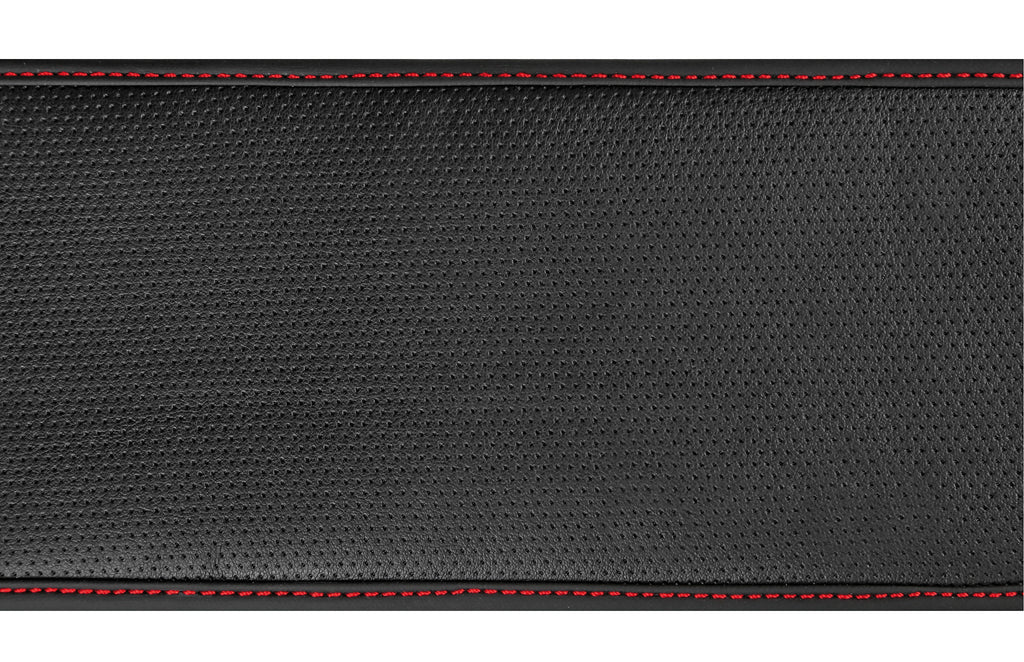 Skin-Cover, coprivolante elasticizzato in Skeentex - Nero/Rosso - S - Ø 35/37 cm