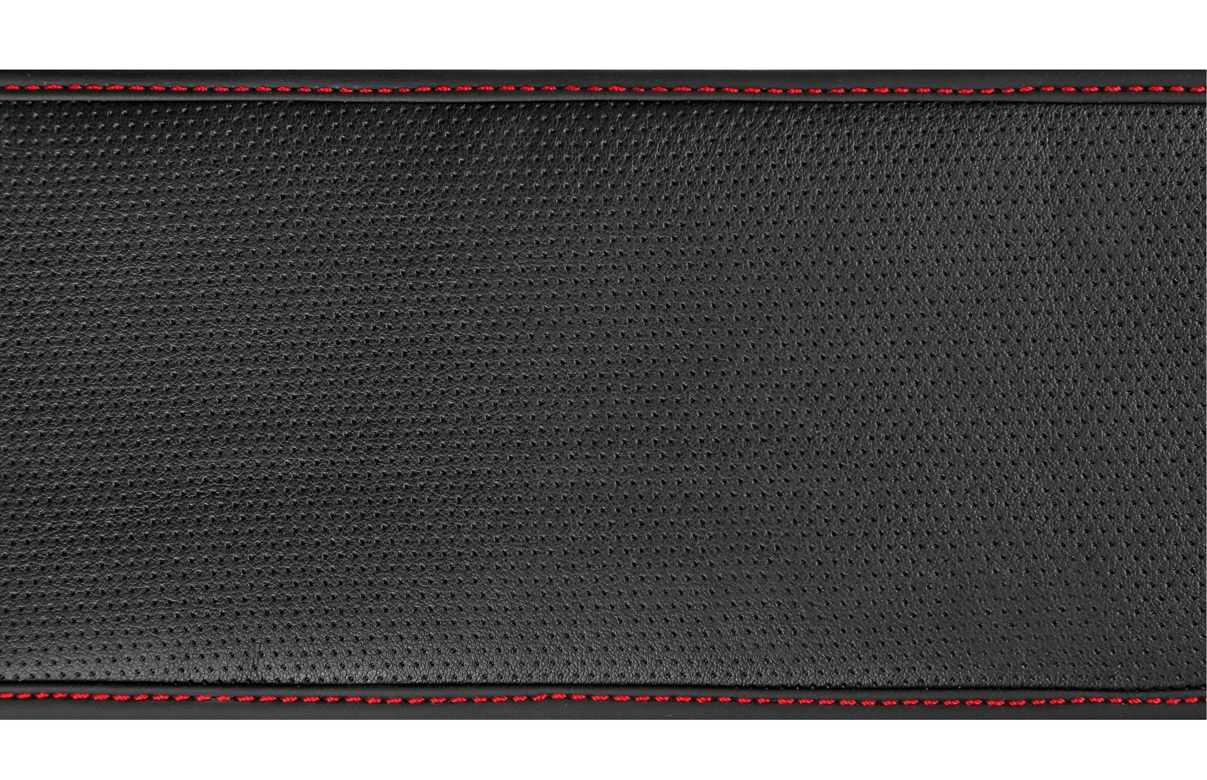 Skin-Cover, coprivolante elasticizzato in Skeentex - Nero/Rosso - M - Ø 38/40 cm