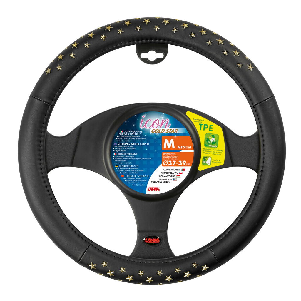Icon, coprivolante in Skeentex - M - Ø 37/39 cm - Oro