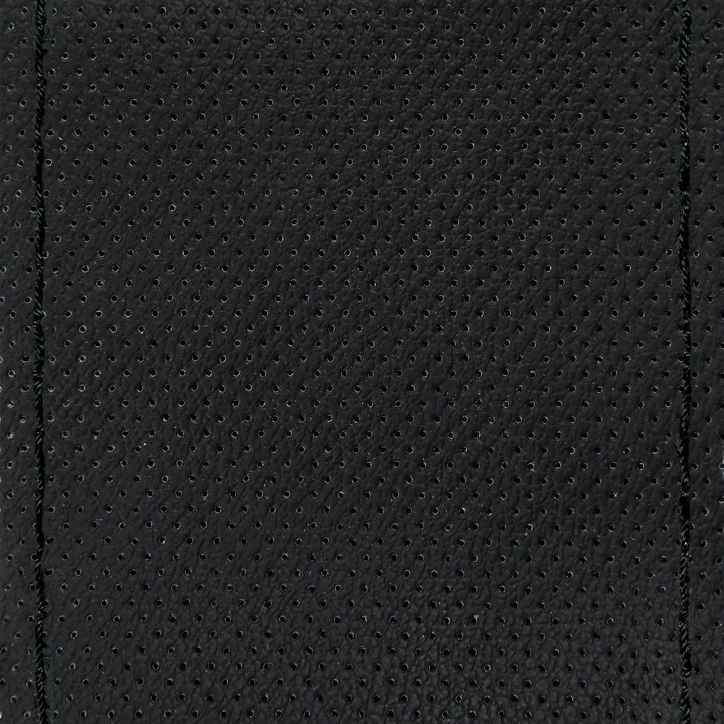Premium Perforated, coprivolante in pelle - L - Ø 37/39 cm - Nero