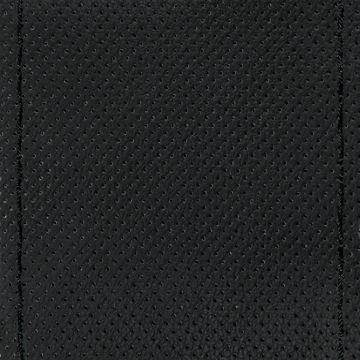Premium Perforated, coprivolante in pelle - L - Ø 37/39 cm - Nero