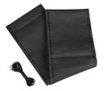 Sport, coprivolante in pelle - L - Ø 37/39 cm - Nero