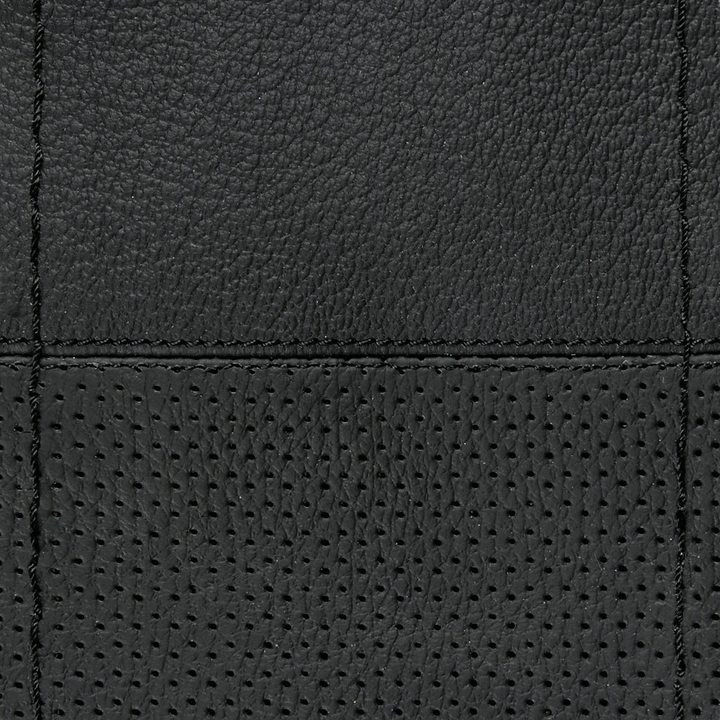 Sport, coprivolante in pelle - L - Ø 37/39 cm - Nero
