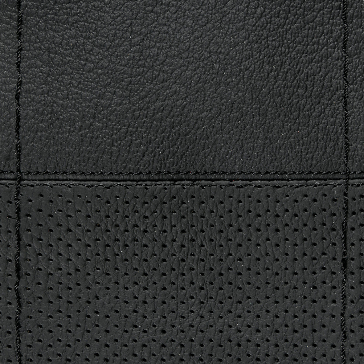 Sport, coprivolante in pelle - L - Ø 37/39 cm - Nero