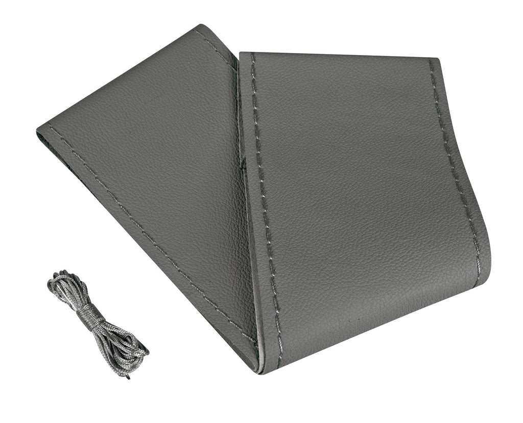 Standard, coprivolante in pelle - L - Ø 37/39 cm - Grigio