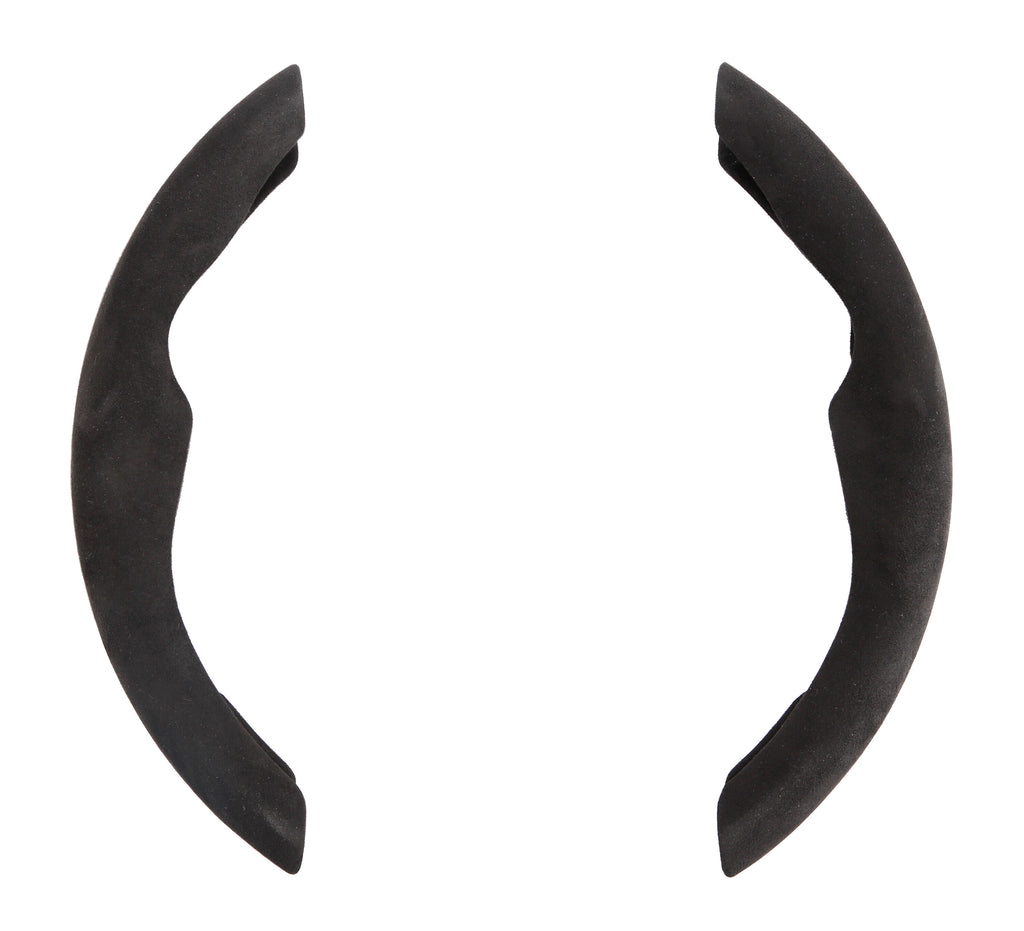 Grips, coprivolante sportivo in microfibra, universale - Nero