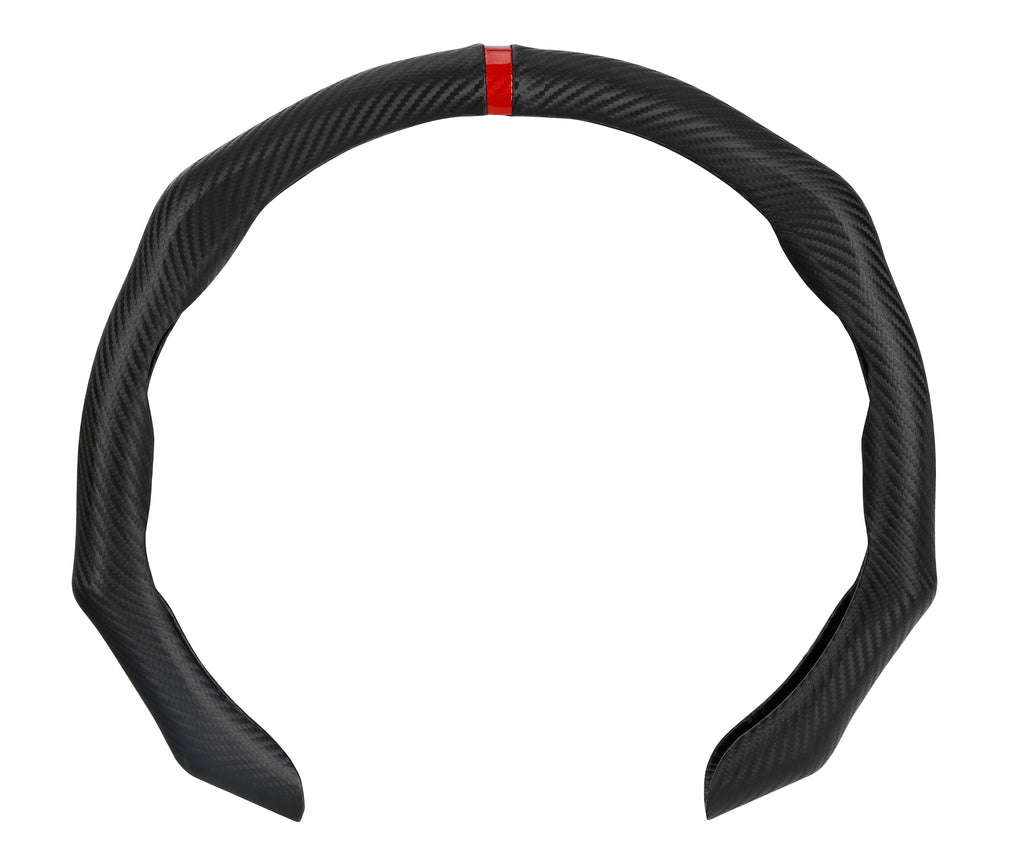 Over-Grip, coprivolante sportivo in PVC, universale - Carbon-Look