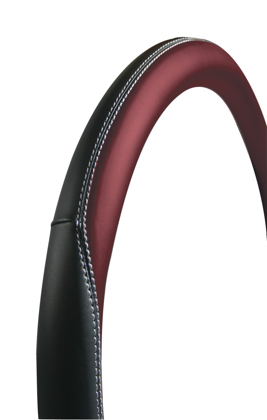 Club, coprivolante in Skeentex - M - Ø 37/39 cm - Nero/Rosso