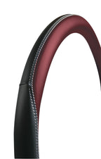 Club, coprivolante in Skeentex - M - Ø 37/39 cm - Nero/Rosso