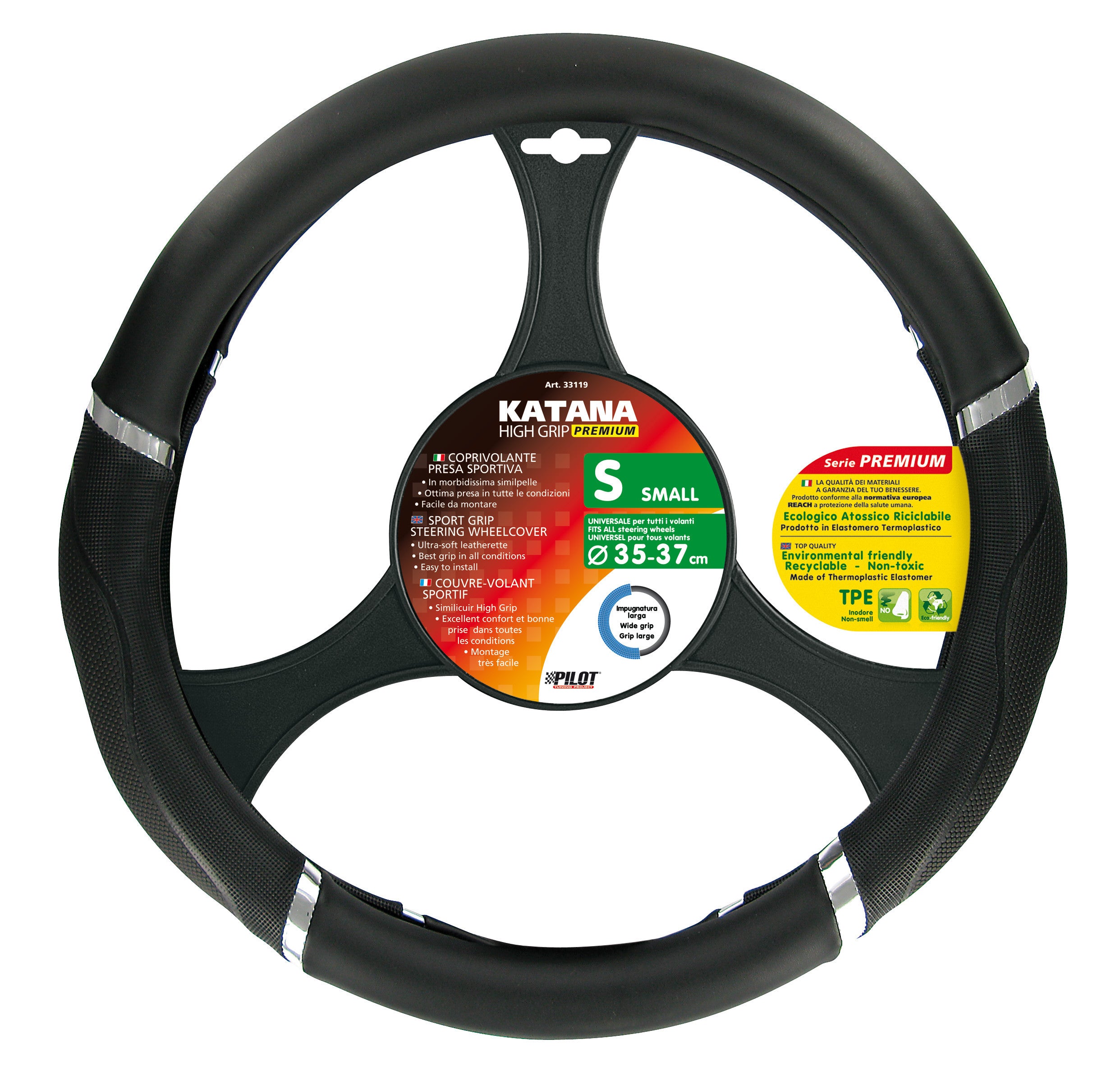 Katana, coprivolante in Skeentex - S - Ø 35/37 cm