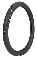 Merilyn, coprivolante in Skeentex con cristalli - S - Ø 35/37 cm - Clear