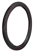 Merilyn, coprivolante in Skeentex con cristalli - S - Ø 35/37 cm - Rosa