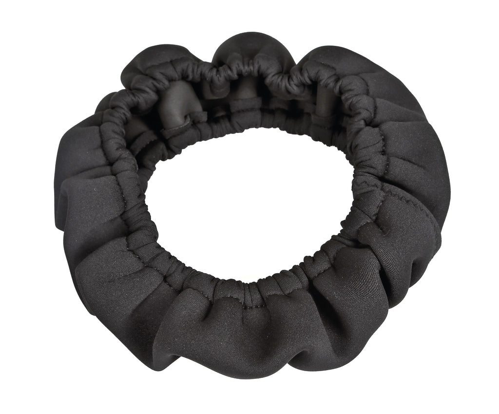 Protector 2 in 1, coprivolante elasticizzato in poliestere - Nero